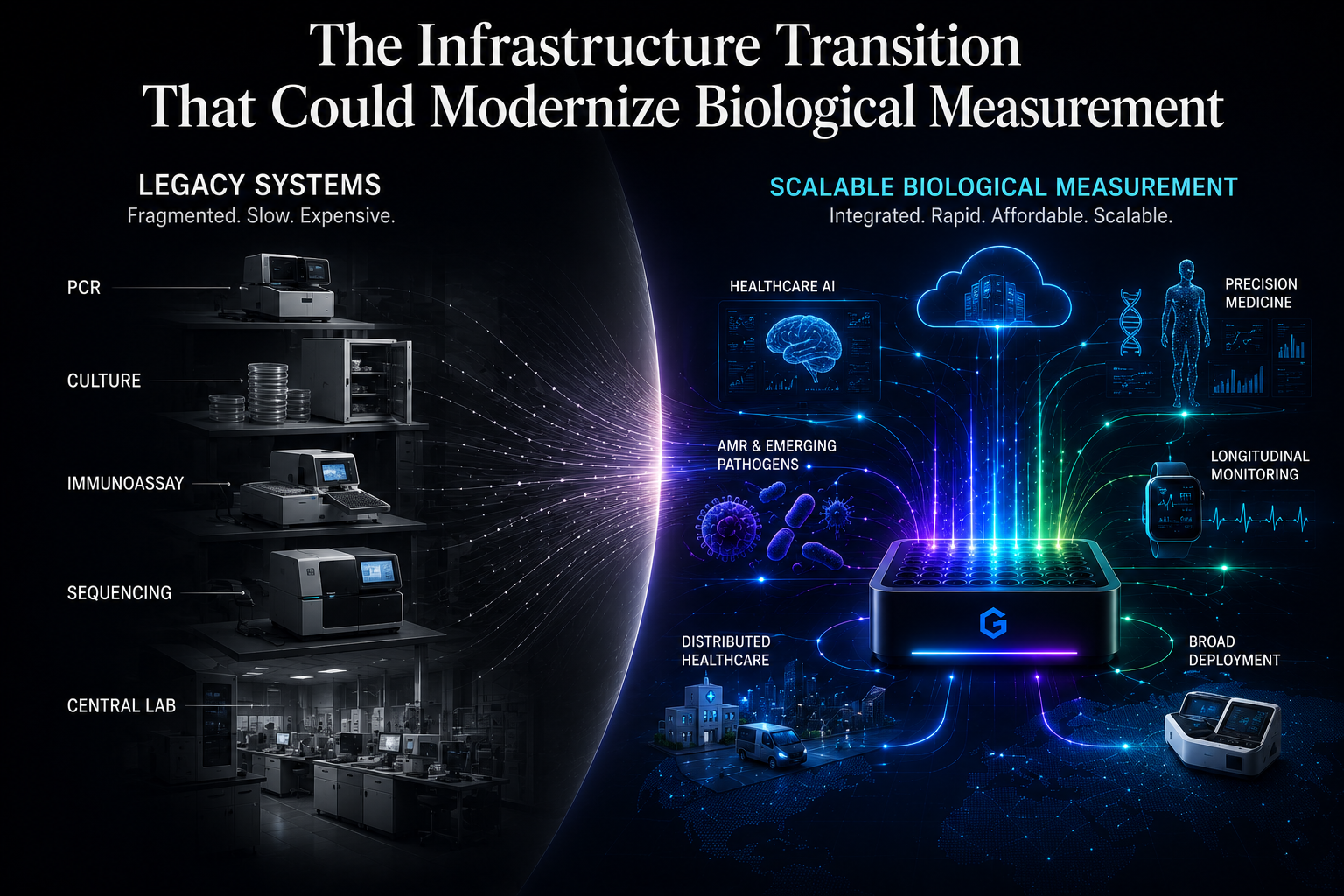 Modern medicine requires more biological data than legacy diagnostics can generate