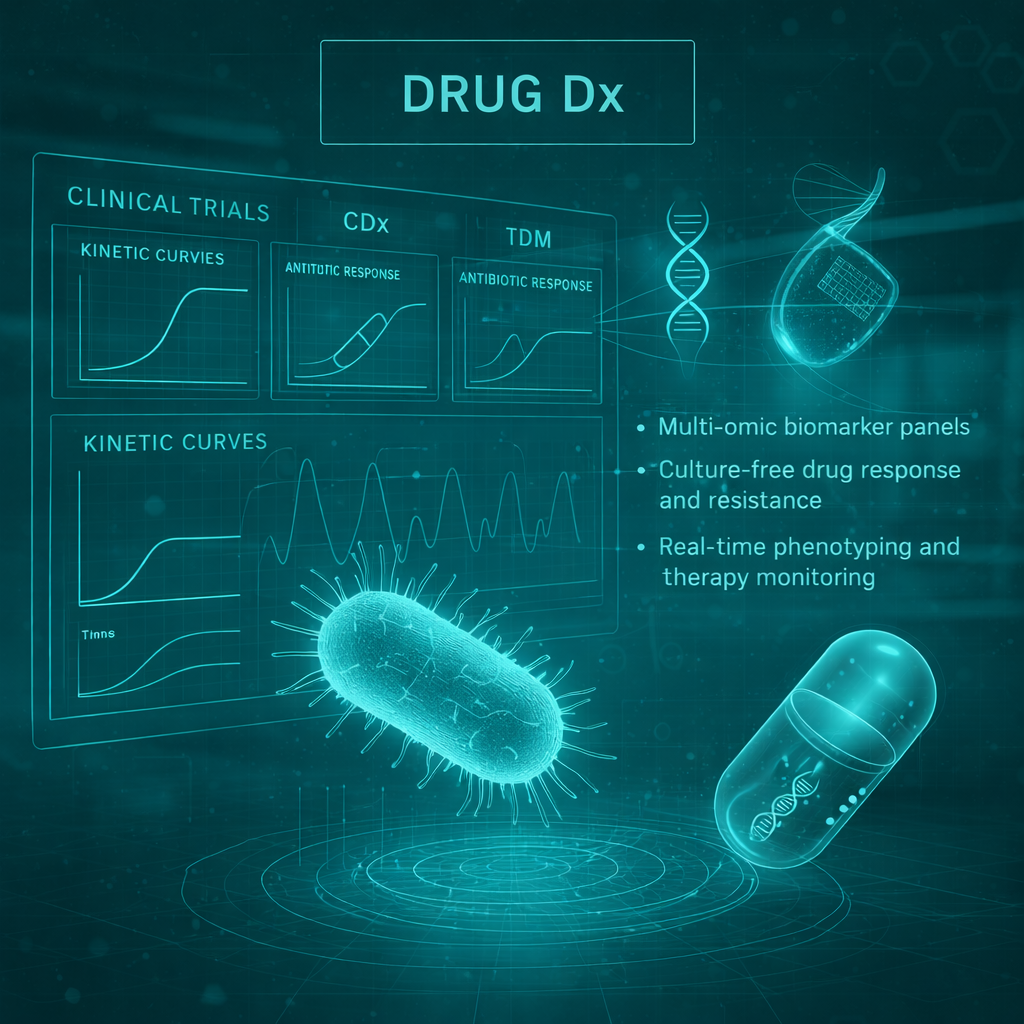 Pharmaceutical diagnostics hologram (Drug Dx)