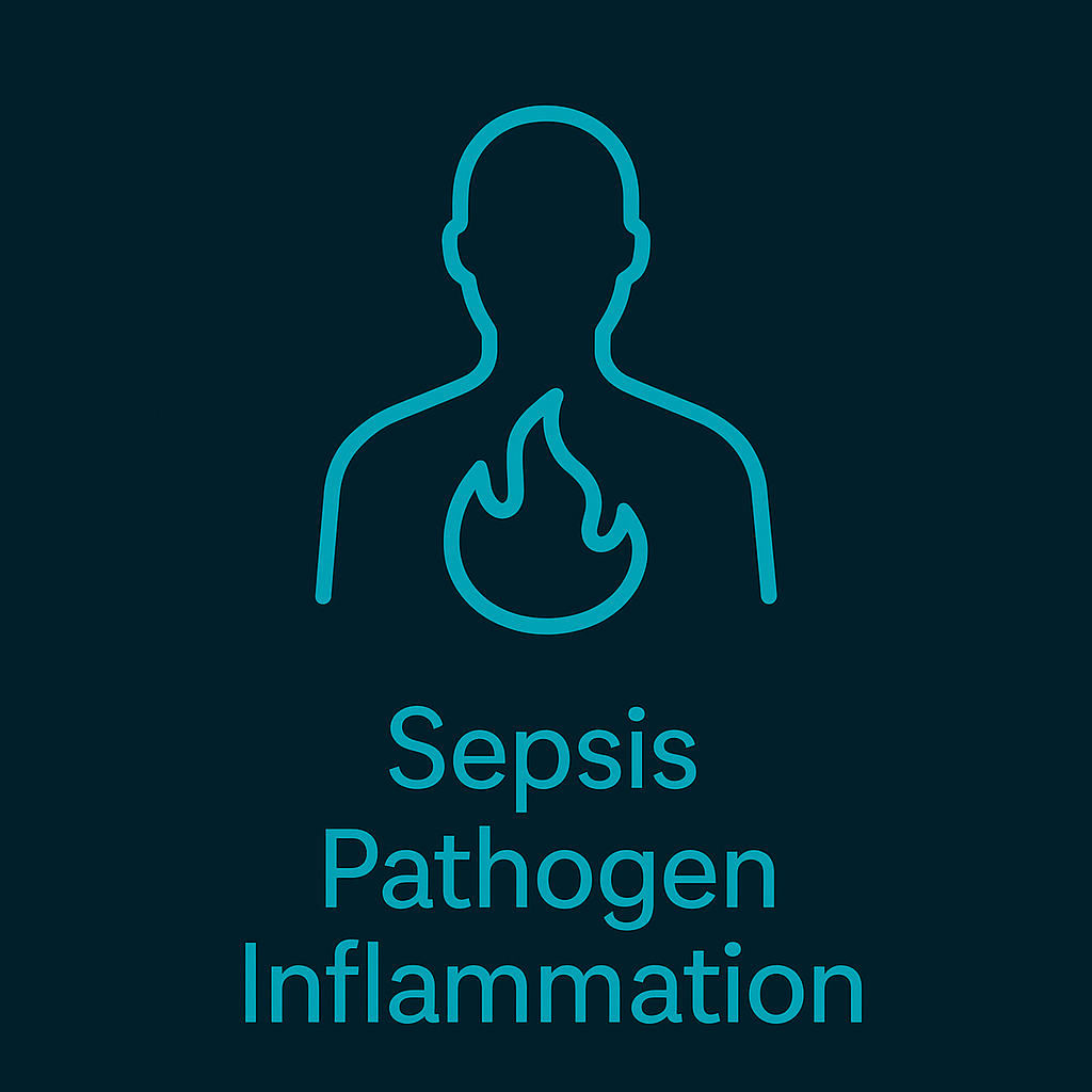 Sepsis inflammation assessment icon